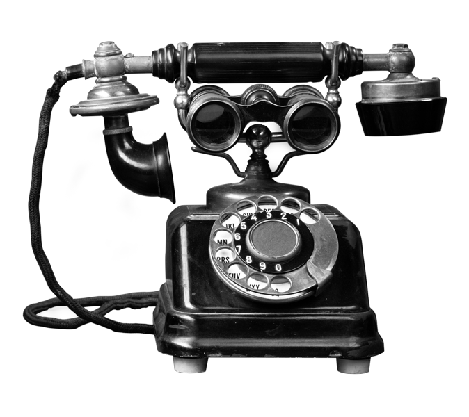 Bild eines alten Telephones